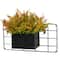 Glitzhome® Black Metal Vertical Wall Planter Stands Set